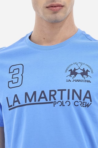 T-shirt regular - Blauw