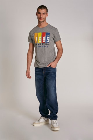 T-shirt - Gris chiné