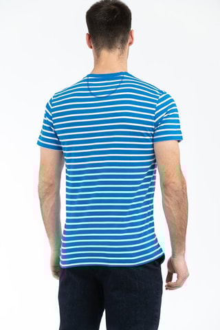 T-shirt - Bleu et blanc