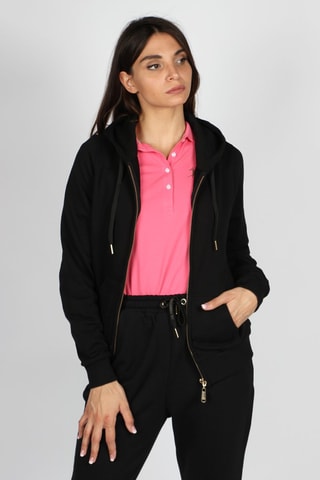 Sweater met Capuchon 
Zwart