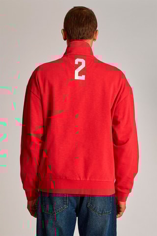 Sweat polaire - Rouge
