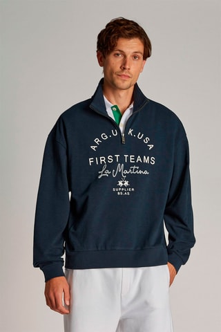 Sweat polaire - Bleu marine