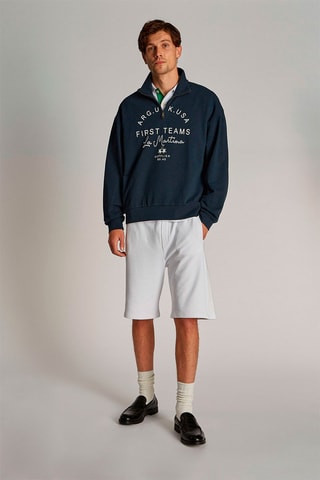 Sweat polaire - Bleu marine