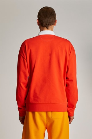 Sweat polaire - Orange