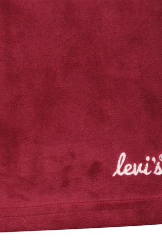 Velours Joggingbroek Bordeauxrood