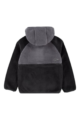 Veste à capuche - Noir et gris