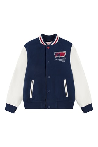 Gewatteerde Jas Marineblauw