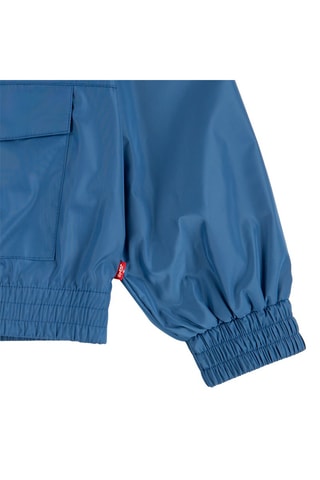 Windjack met Capuchon - wit, rood, blauw en roze