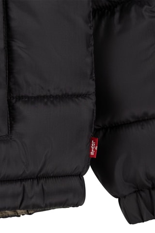 Blouson réversible à capuche - Noir