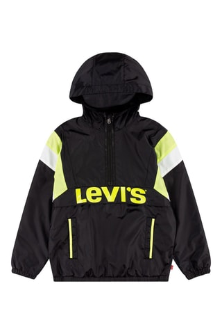 Windjack - Wit, zwart en groen