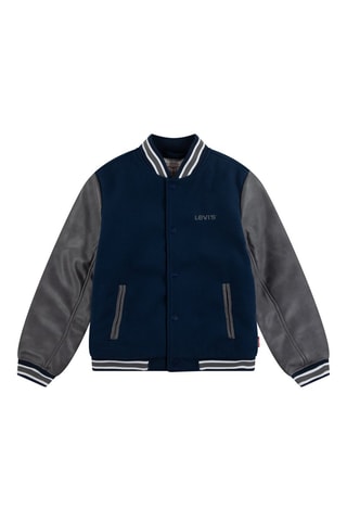 Baseball Jasje - Marineblauw en Grijs