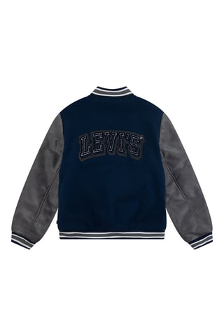 Baseball Jasje - Marineblauw en Grijs