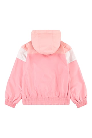 Windjack - Wit, rood en roze