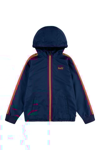 Windjack - Wit, rood en blauw