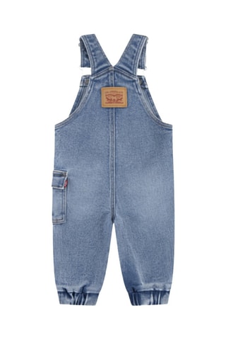 Tuinjeans - Beige en blauw