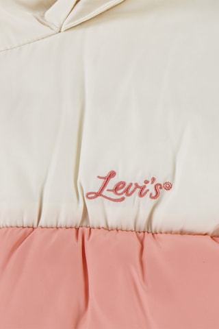 Gewatteerde Jas met Capuchon Roze