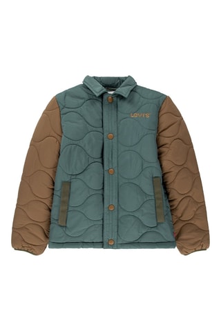 Gewatteerde Jas - Groen