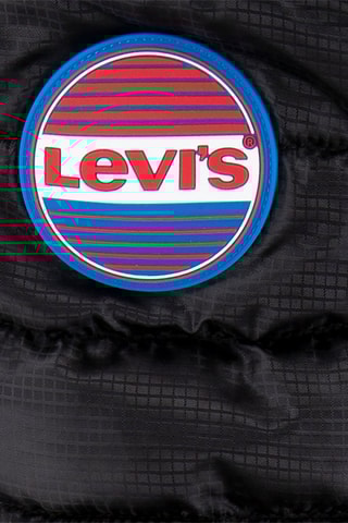 Doudoune à capuche Noir