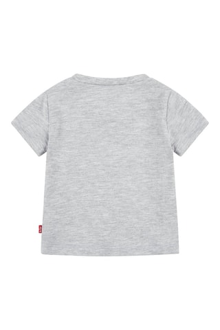 T-shirt - Rood en grijs