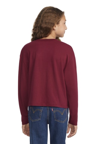 Biologisch Katoenen T-shirt - Bordeauxrood