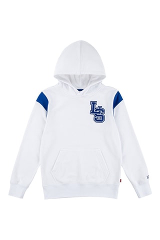 Sweater met Capuchon Prep Sport - Wit