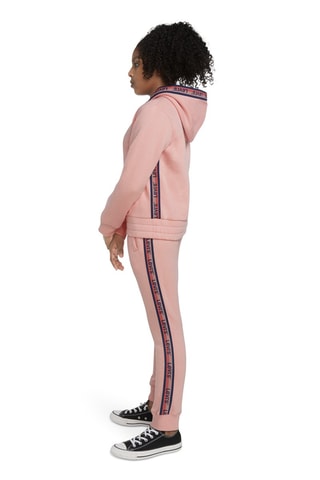 Sweater met Capuchon - Blauw en roze