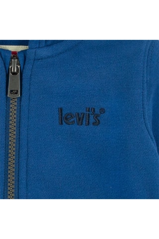 Sweater met Capuchon - Zwart en blauw