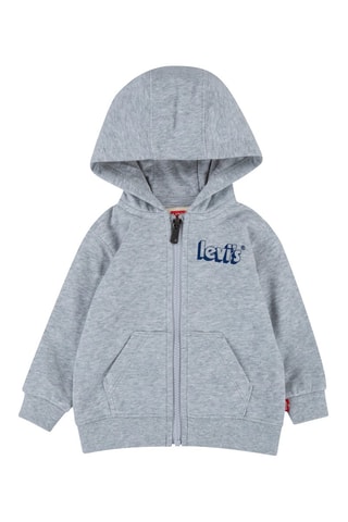 Sweater met Rits - Grijs