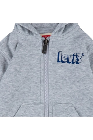 Sweater met Rits - Grijs