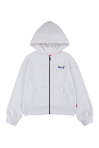 Sweater met Ritssluiting Wit