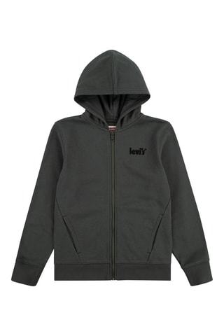 Sweater met Capuchon - Zwart en grijs