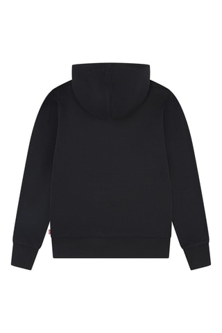 Biologisch Katoenen Sweater met Capuchon - Zwart