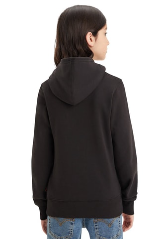 Biologisch Katoenen Sweater met Capuchon - Zwart