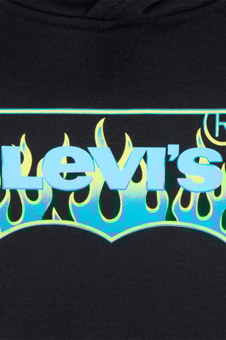 Biologisch Katoenen Sweater met Capuchon - Zwart