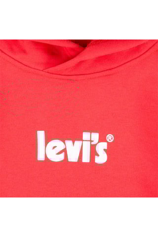 Sweater met Capuchon - Wit en rood