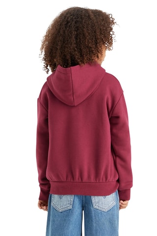 Sweater van Biologisch Katoen - Rood