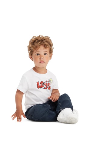 3-delige Set - Wit, rood, blauw en grijs