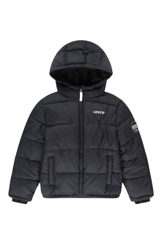 Gewatteerde Jas - Zwart