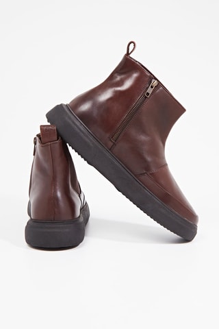 Boots en cuir - Marron - Harmont & Blaine Jeans