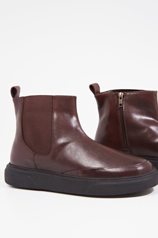 Boots en cuir - Marron - Harmont & Blaine Jeans