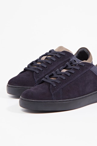 Sneakers en nubuck - Bleu marine - Harmont & Blaine Jeans