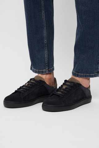 Sneakers en nubuck - Bleu marine - Harmont & Blaine Jeans