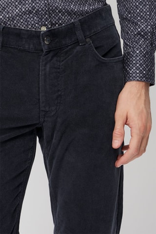 Calças em veludo - Azul-marinho - Harmont & Blaine