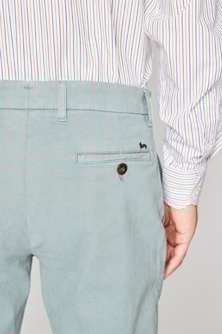 Rechte Broek Zeegroen