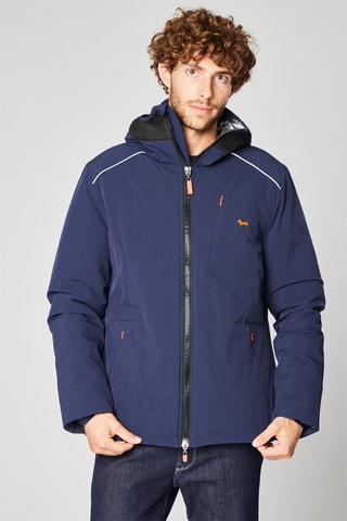 Jasje met Capuchon Marineblauw