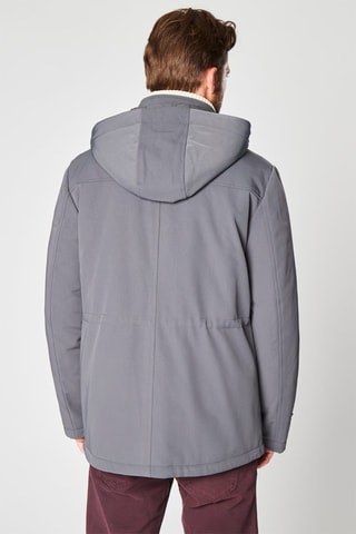 Jasje met Capuchon Donkergrijs