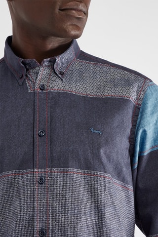 Overhemd - Blauw - Harmont & Blaine