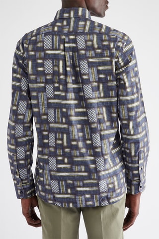 Overhemd - Blauw - Harmont & Blaine