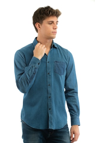 Blouse - Kobaltblauw