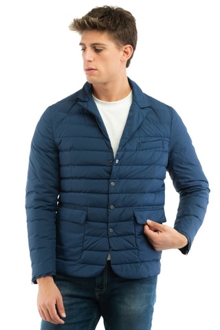 Gewatteerde Jas - Donkerblauw